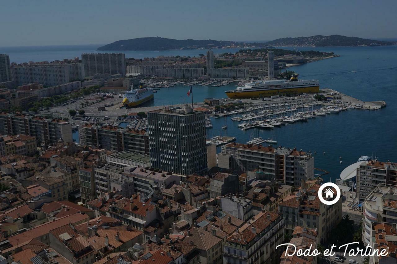 Awesome Flat With Sea View - Dodo Et Tartine Apartment Toulon Bagian luar foto